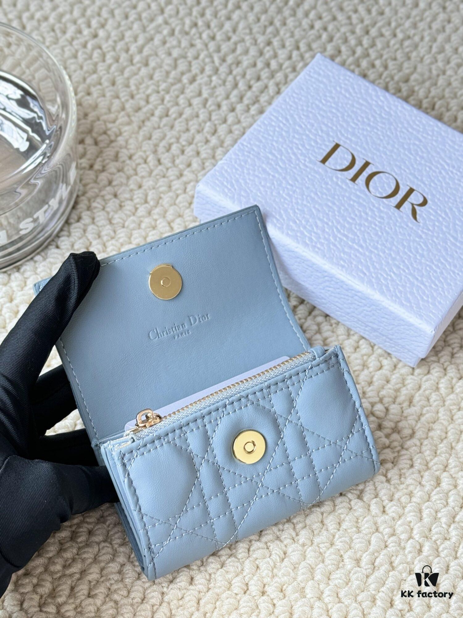 Dio Caro Mini Pearl Card Holder