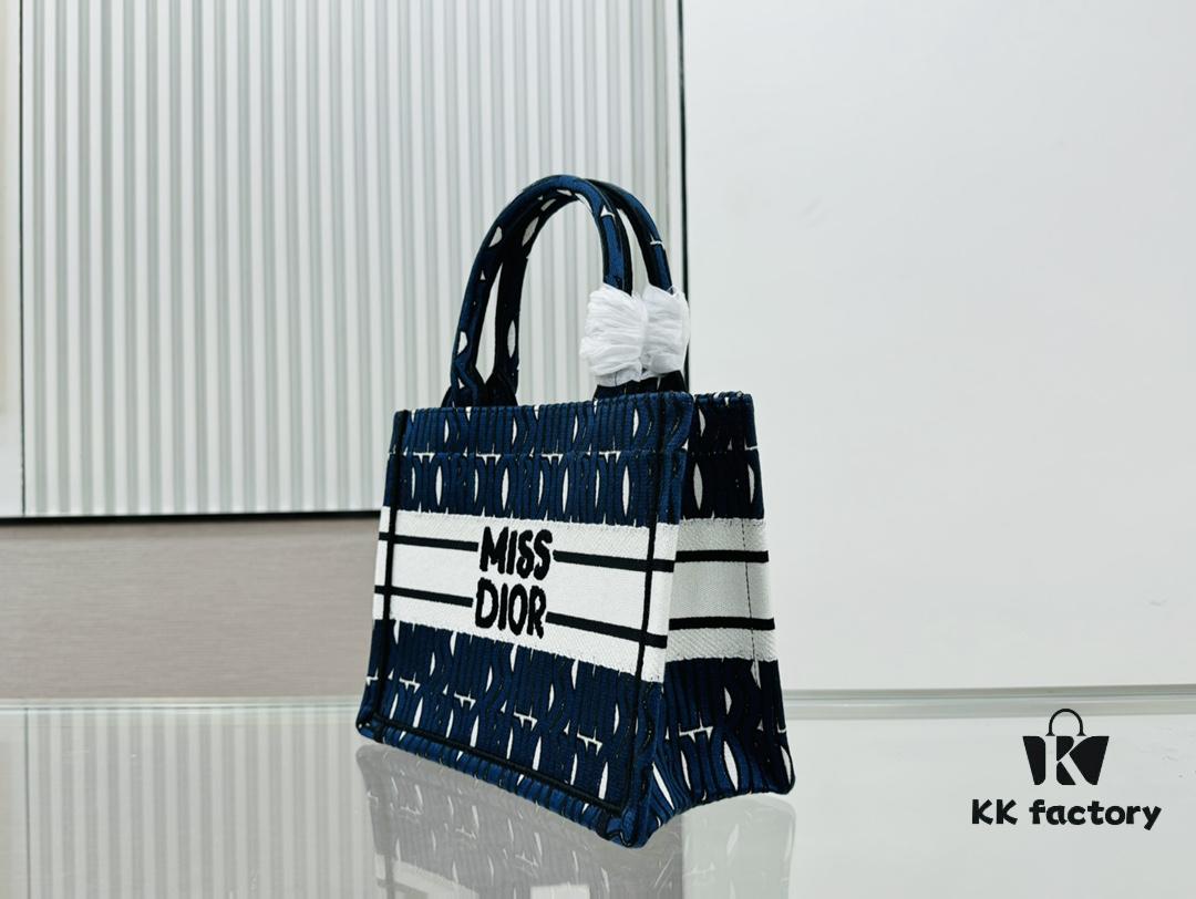 Authentic Thick Fabric Warning  ️ Small Size Book Tote