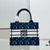 Authentic Thick Fabric Warning  ️ Small Size Book Tote
