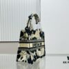 Authentic Thick Fabric Warning  ️ Small Size Book Tote