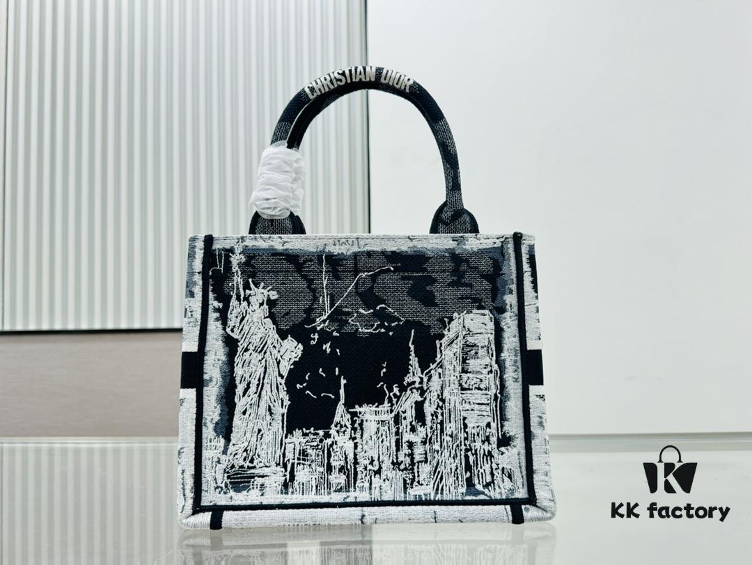 6930aa4c6e68136f4d9acae4 Authentic Thick Fabric Warning ️ Small Size Book Tote