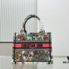 Authentic Thick Fabric Warning  ️ Small Size Book Tote