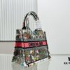 Authentic Thick Fabric Warning  ️ Small Size Book Tote