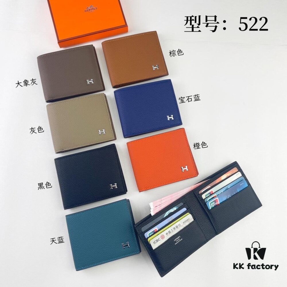 6930aaad6e68136f4d9acb7f Hermes Silk'in Men's Short Wallet