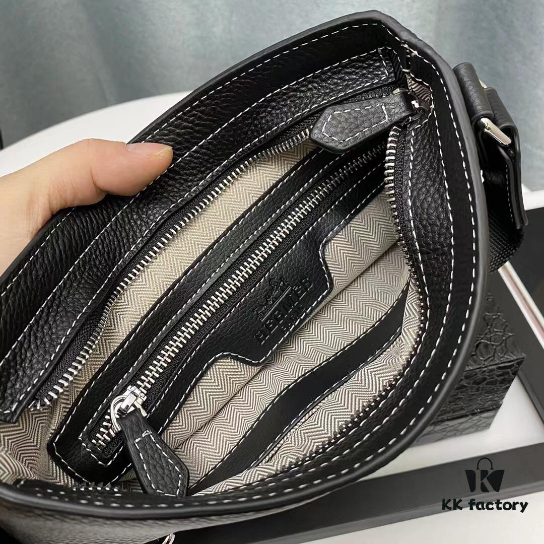 6930aac26e68136f4d9acb9e Hermes Men's Latest Shoulder Crossbody Bag (Model: 0335)