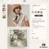 6930aac96e68136f4d9acbaa Luxury Custom Sweet Harness Double-Sided 90 Silk Scarf