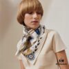 6930aaca6e68136f4d9acbab Luxury Custom Sweet Harness Double-Sided 90 Silk Scarf