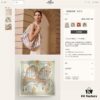 6930aacf6e68136f4d9acbb5 Luxury Custom Sweet Harness Double-Sided 90 Silk Scarf, 100% Premium 18 Momme Twill Silk, 90cm x 90cm