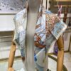 6930aad56e68136f4d9acbbd Luxury Custom Sweet Harness Double-Sided 90 Silk Scarf, 100% Premium 18 Momme Twill Silk, 90cm x 90cm