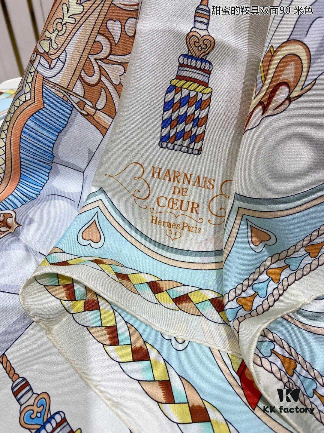 6930aad86e68136f4d9acbc1 Luxury Custom Sweet Harness Double-Sided 90 Silk Scarf, 100% Premium 18 Momme Twill Silk, 90cm x 90cm