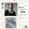 6930aaeb6e68136f4d9acbe2 Luxury Custom Crystal Valley Double-Sided 90 Pure Silk Scarf