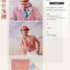 6930aaf16e68136f4d9acbec Luxury Custom 'Artist's Garden Double-Sided 90' Silk Scarf, 100% Premium 18 Momme Twill Silk, 90cm x 90cm
