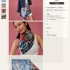 6930aafc6e68136f4d9acbfd Luxury Custom 'Painter's Garden Double-Sided 90' Silk Scarf, 100% Premium 18 Momme Twill Silk, 90cm x 90cm