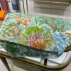 6930aafc6e68136f4d9acbfe Luxury Custom 'Artist's Garden Double-Sided 90' Silk Scarf, 100% Premium 18 Momme Double-Faced Twill Silk, 90cm x 90cm