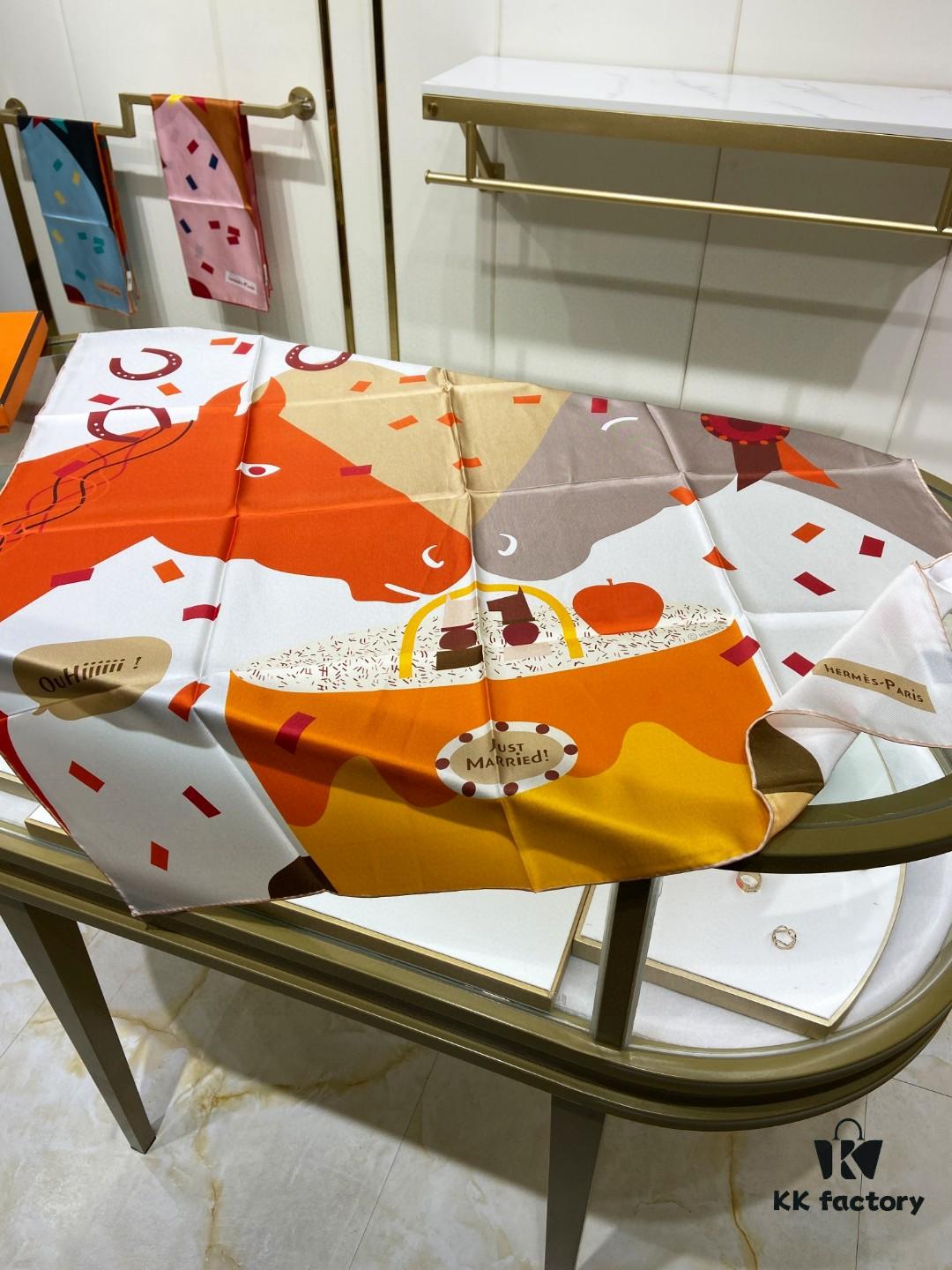 6930ab066e68136f4d9acc10 New Arrival 💫 Hermès Silk Scarf, Top-tier Craftsmanship, Exceptional Value! Recommended by All Who Bought!