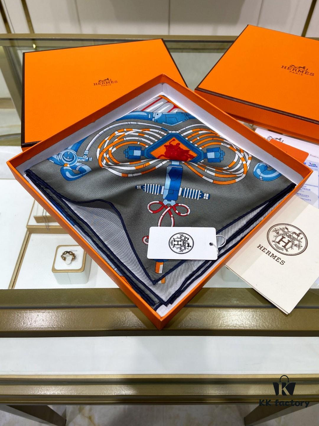6930ab256e68136f4d9acc4d New Arrival💫 Hermès Single-Sided 100% Pure Silk Square Scarf, Top-Tier Craftsmanship, Highly Recommended!