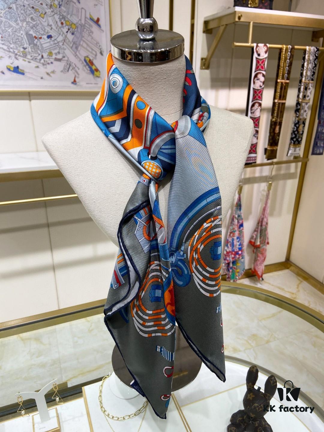 6930ab266e68136f4d9acc4f New Arrival💫 Hermès Single-Sided 100% Pure Silk Square Scarf, Top-Tier Craftsmanship, Highly Recommended!