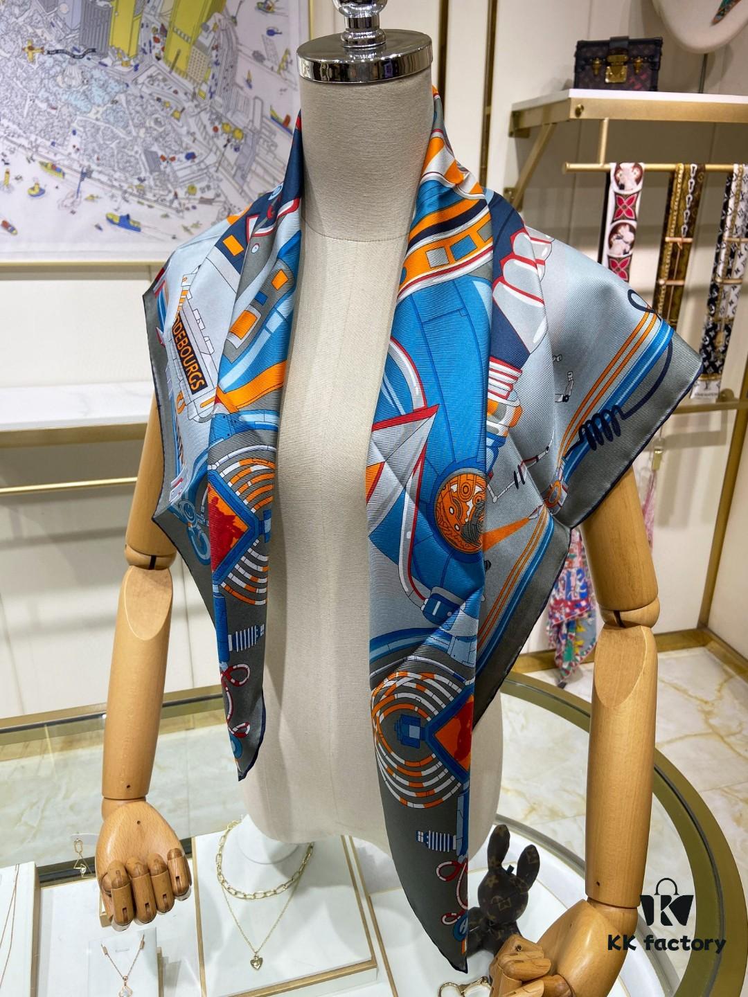 6930ab276e68136f4d9acc50 New Arrival💫 Hermès Single-Sided 100% Pure Silk Square Scarf, Top-Tier Craftsmanship, Highly Recommended!