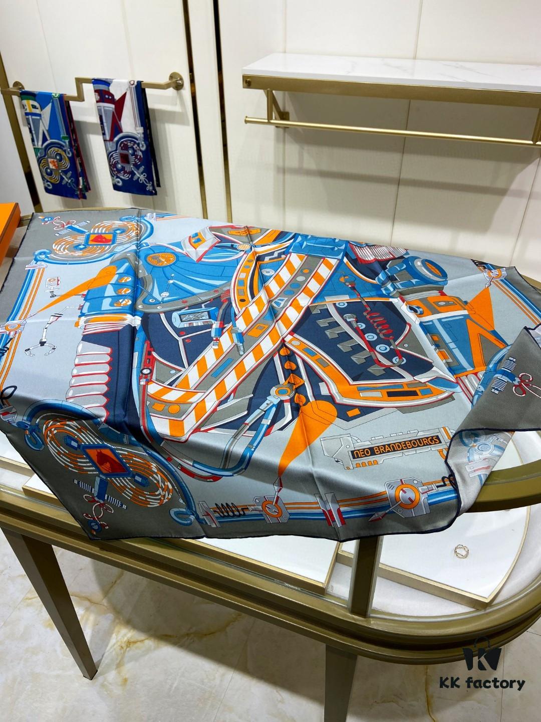 6930ab286e68136f4d9acc52 New Arrival💫 Hermès Single-Sided 100% Pure Silk Square Scarf, Top-Tier Craftsmanship, Highly Recommended!