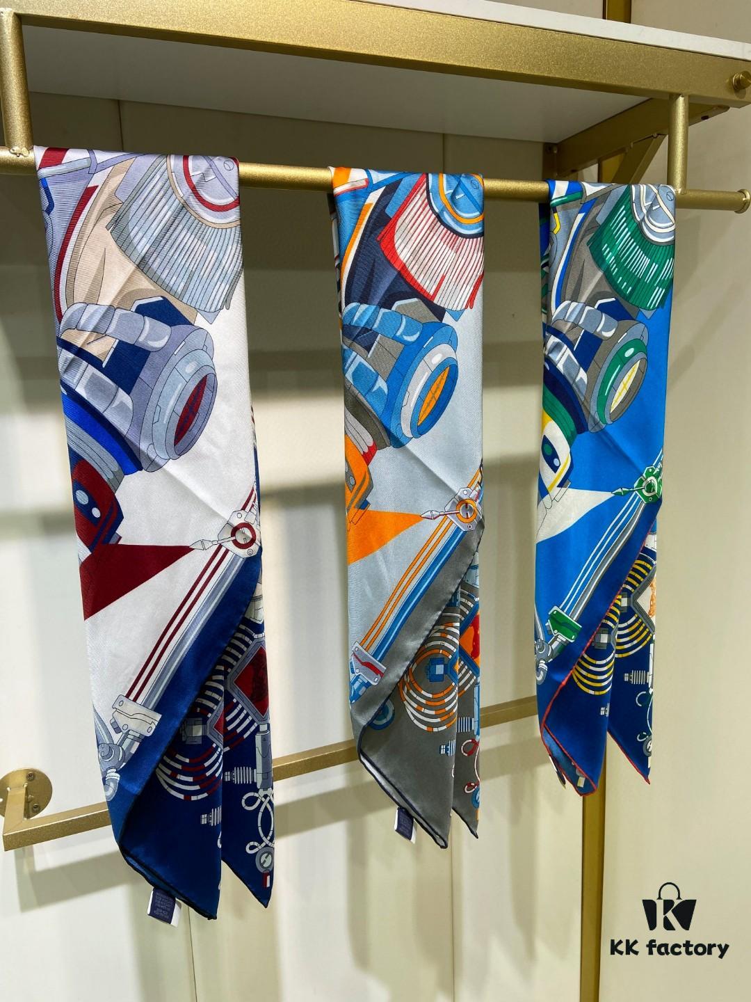 6930ab296e68136f4d9acc55 New Arrival 💫 Hermès-Style Single-Sided 100% Pure Silk Scarf, Top-Tier Craftsmanship, Stunning Design, 90cm x 90cm