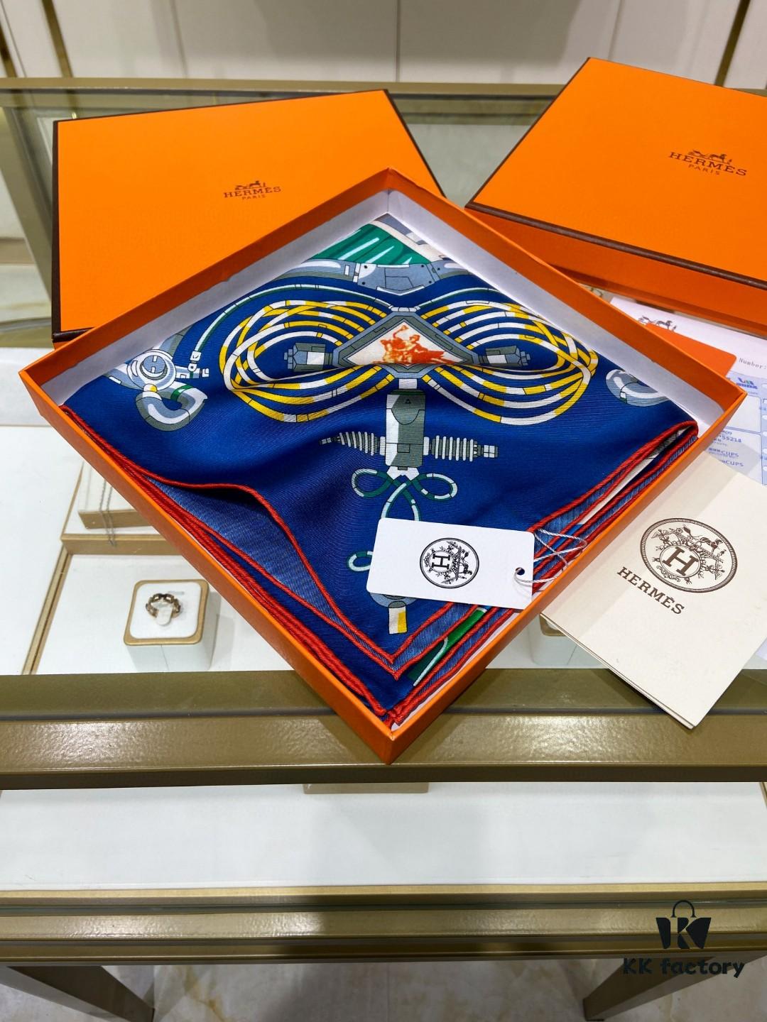 6930ab296e68136f4d9acc56 New Arrival 💫 Hermès-Style Single-Sided 100% Pure Silk Scarf, Top-Tier Craftsmanship, Stunning Design, 90cm x 90cm