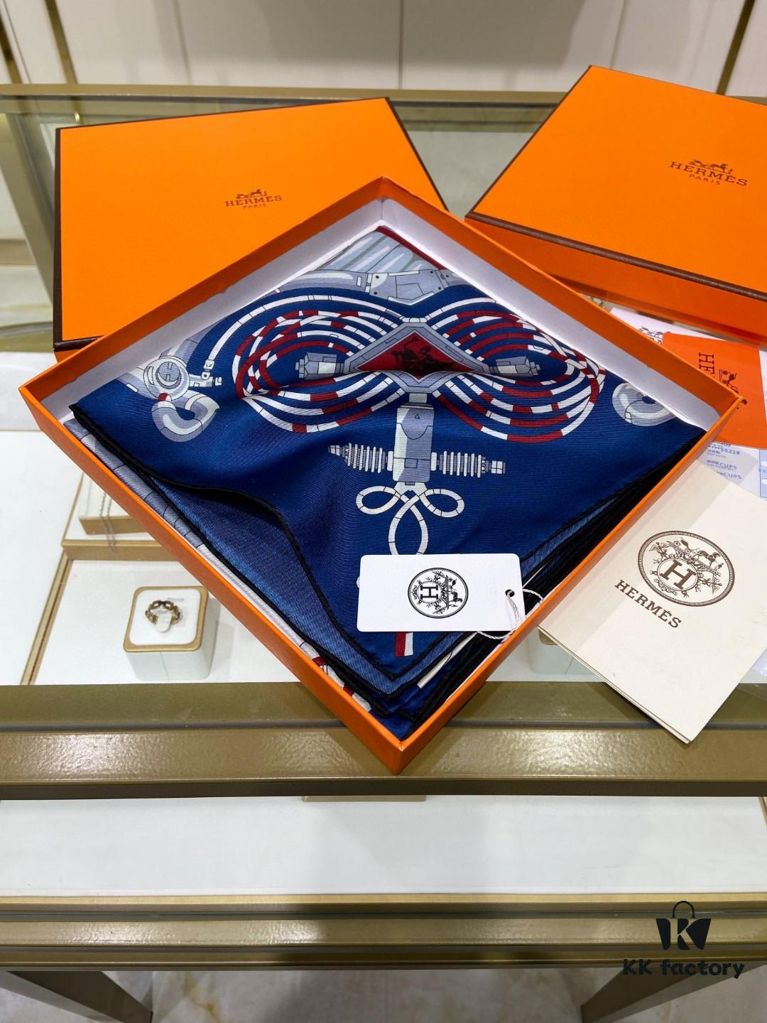 6930ab306e68136f4d9acc61 New Arrival💫 Hermès-Style Single-Sided 100% Premium Silk Square Scarf, 90cm x 90cm, Exquisite Craftsmanship, Highly Recommended!