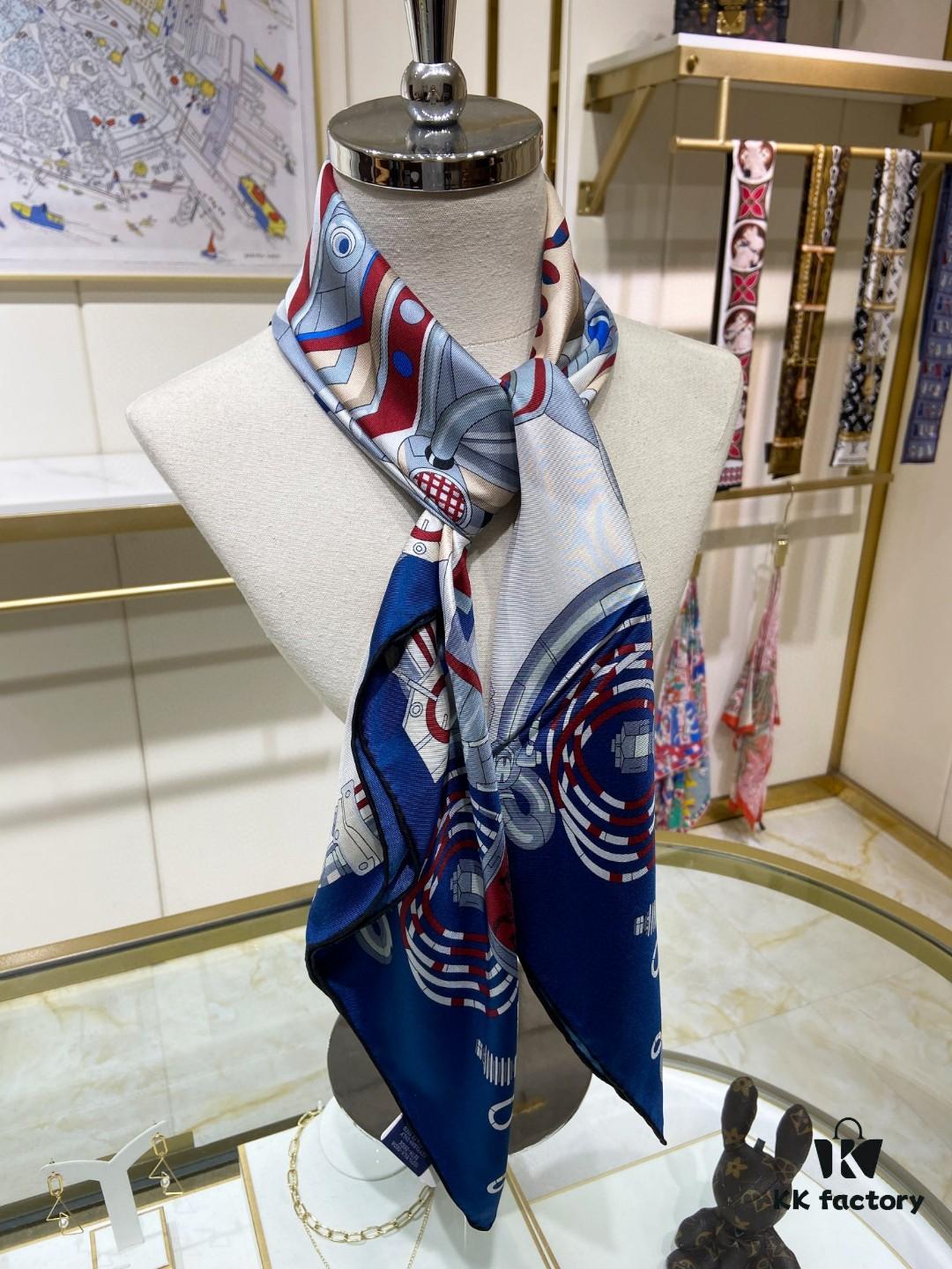 6930ab316e68136f4d9acc64 New Arrival💫 Hermès-Style Single-Sided 100% Premium Silk Square Scarf, 90cm x 90cm, Exquisite Craftsmanship, Highly Recommended!