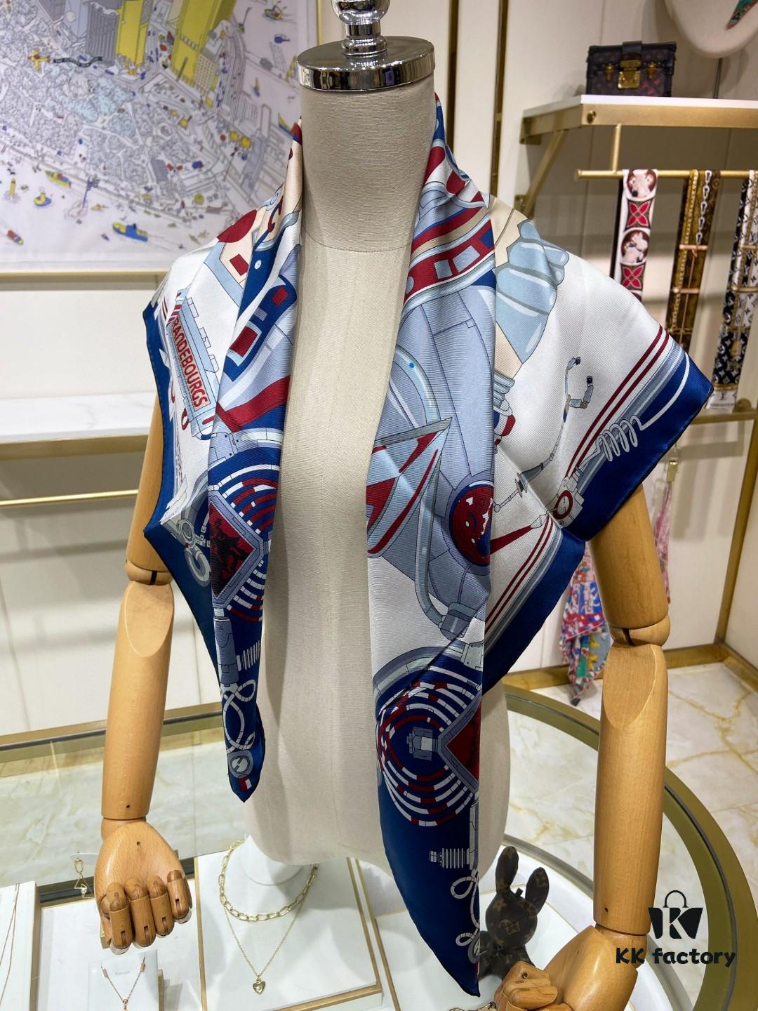 6930ab336e68136f4d9acc66 New Arrival💫 Hermès-Style Single-Sided 100% Premium Silk Square Scarf, 90cm x 90cm, Exquisite Craftsmanship, Highly Recommended!