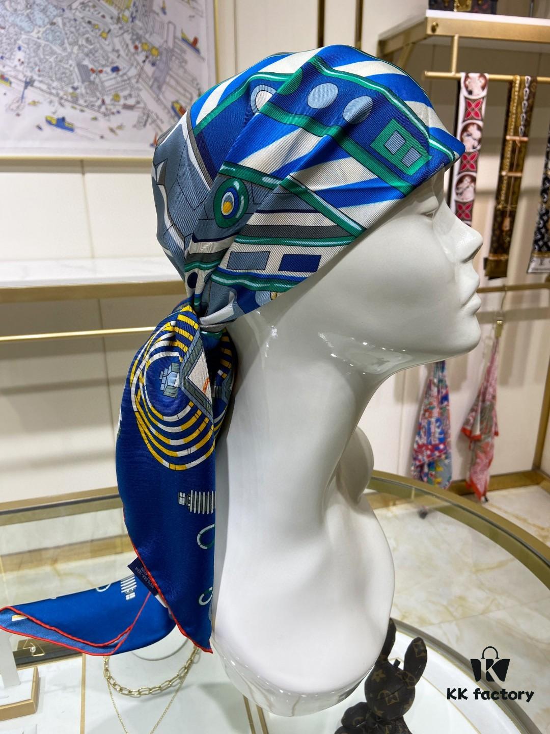 6930ab396e68136f4d9acc74 New Arrival 💫 Hermès-Style Single-Sided 100% Pure Silk Scarf, Top-Tier Craftsmanship, Stunning Design, 90cm x 90cm