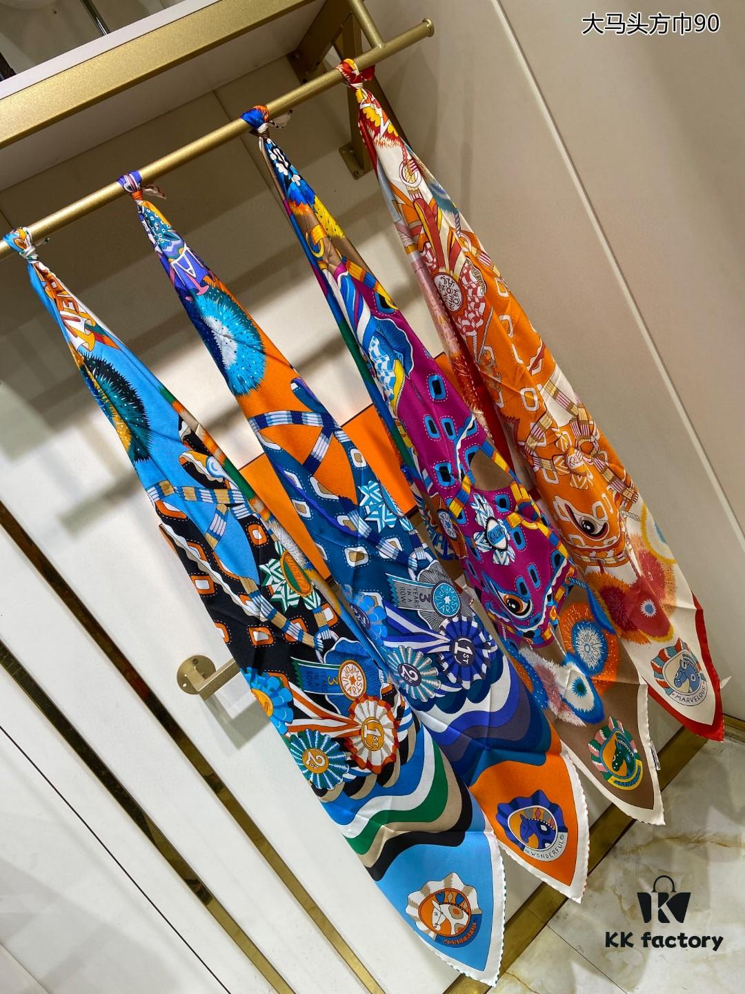 6930ab436e68136f4d9acc85 New Arrival 💫 Silk Scarf 'Malaysian Head Square 90' – Luxurious 100% Twill Silk, 90cm x 90cm, Top-Tier Craftsmanship, Highly Recommended!