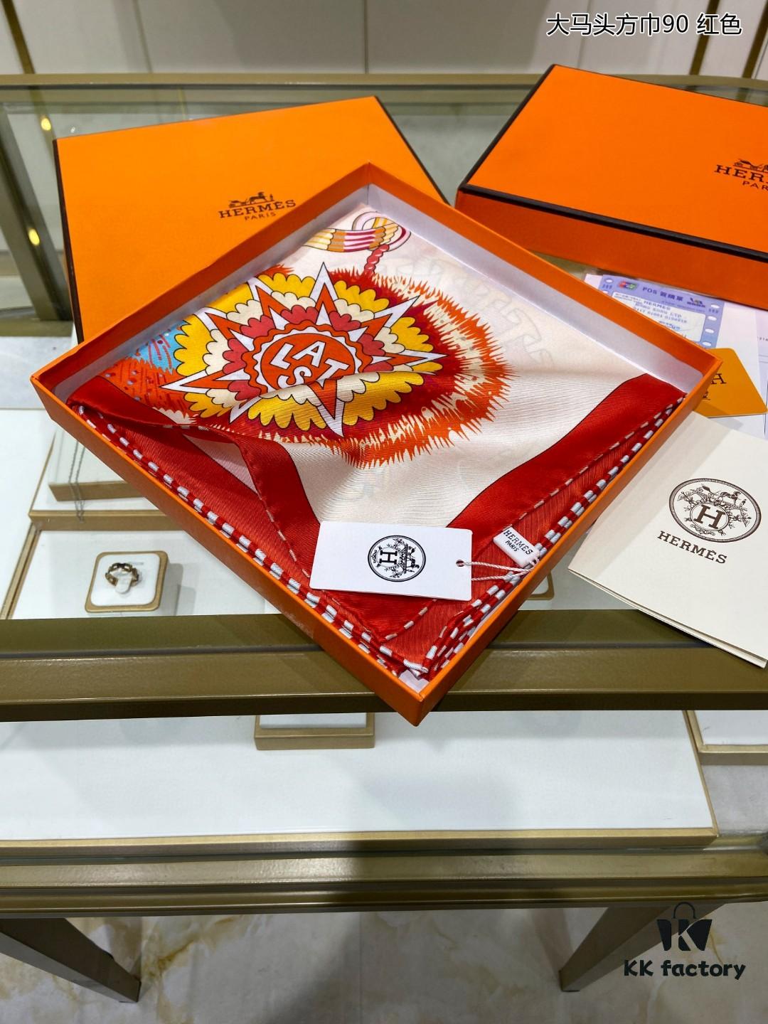 6930ab436e68136f4d9acc86 New Arrival💫 Beautiful Silk Scarf 90cm - Top-Quality Twill Silk, Premium Craftsmanship, Highly Recommended!