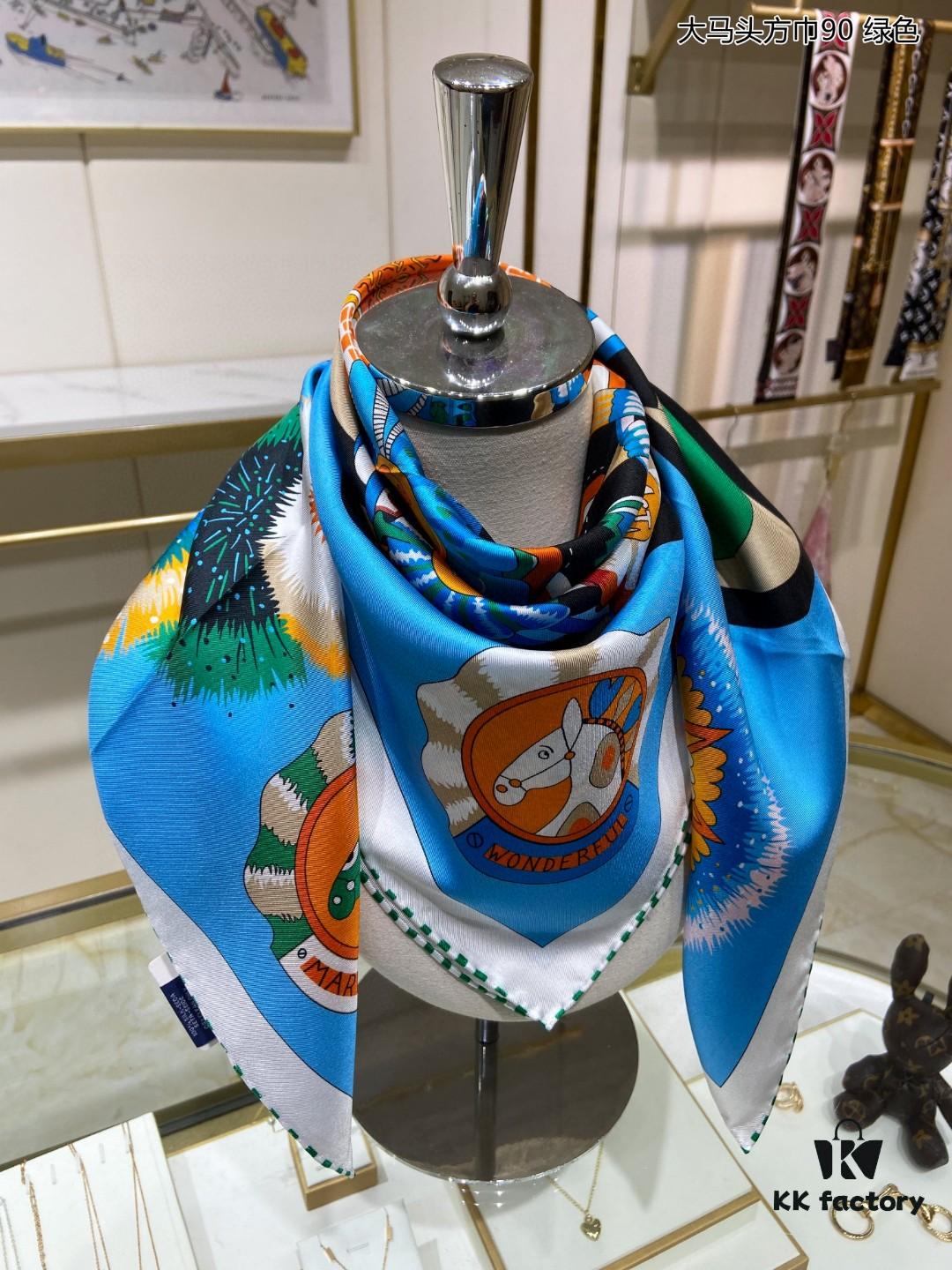 6930ab446e68136f4d9acc8a New Arrival 💫 Silk Scarf 'Malaysian Head Square 90' – Luxurious 100% Twill Silk, 90cm x 90cm, Top-Tier Craftsmanship, Highly Recommended!