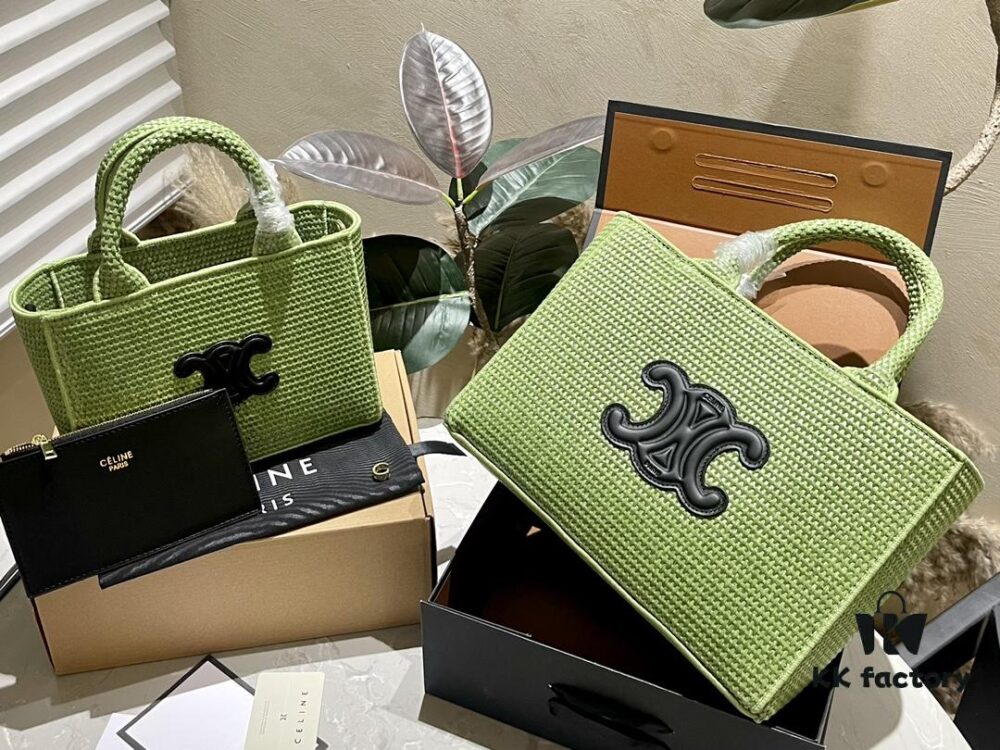 6930ab736e68136f4d9accd8 Celine Wicker Tote Bag 'Vegetable Basket' - Handwoven Raffia Beach Bag for Vacation Photography