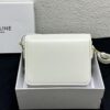 6930ab836e68136f4d9accf8 Celine Triomphe Hand-Rubbed Calfskin Shoulder Bag