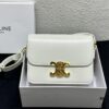 6930ab836e68136f4d9accf9 Celine Triomphe Hand-Rubbed Calfskin Shoulder Bag