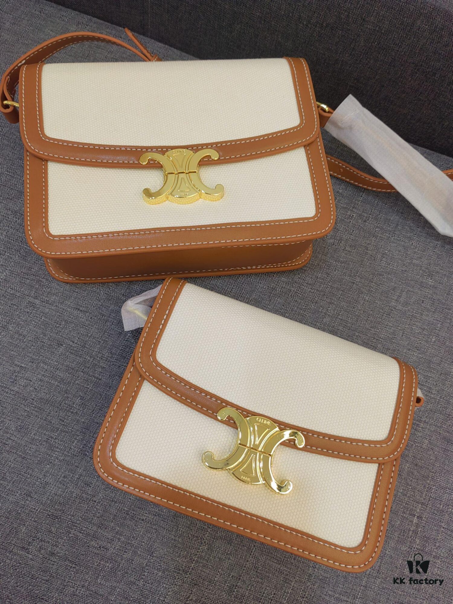 6930ab836e68136f4d9accfa CELINE Triomphe Arch Square Bag BOX TEEN Shoulder Bag Vintage Women's Single-shoulder Crossbody Bag