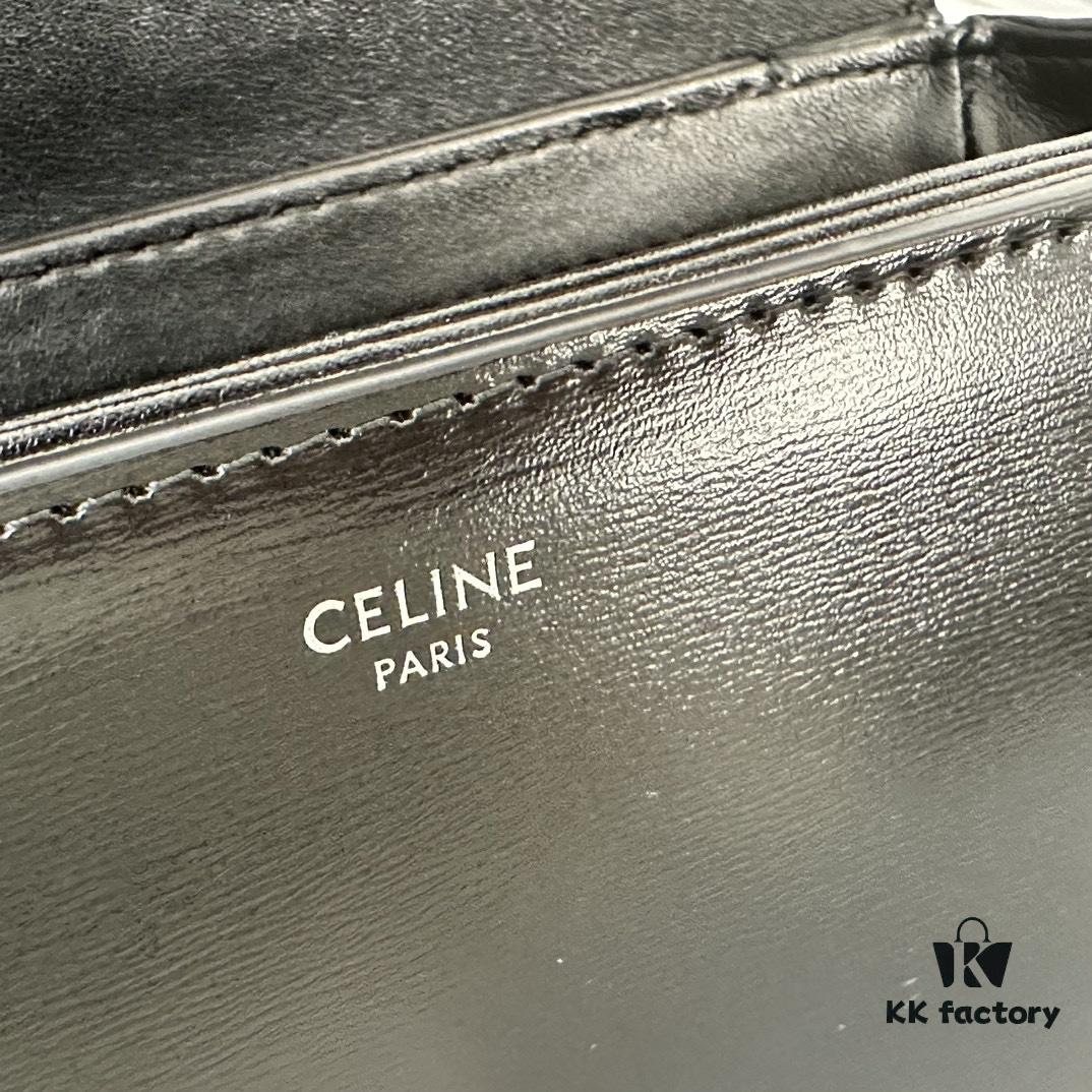 6930ab986e68136f4d9acd23 Celine Triumph Teen Smooth Calfskin Leather Bag