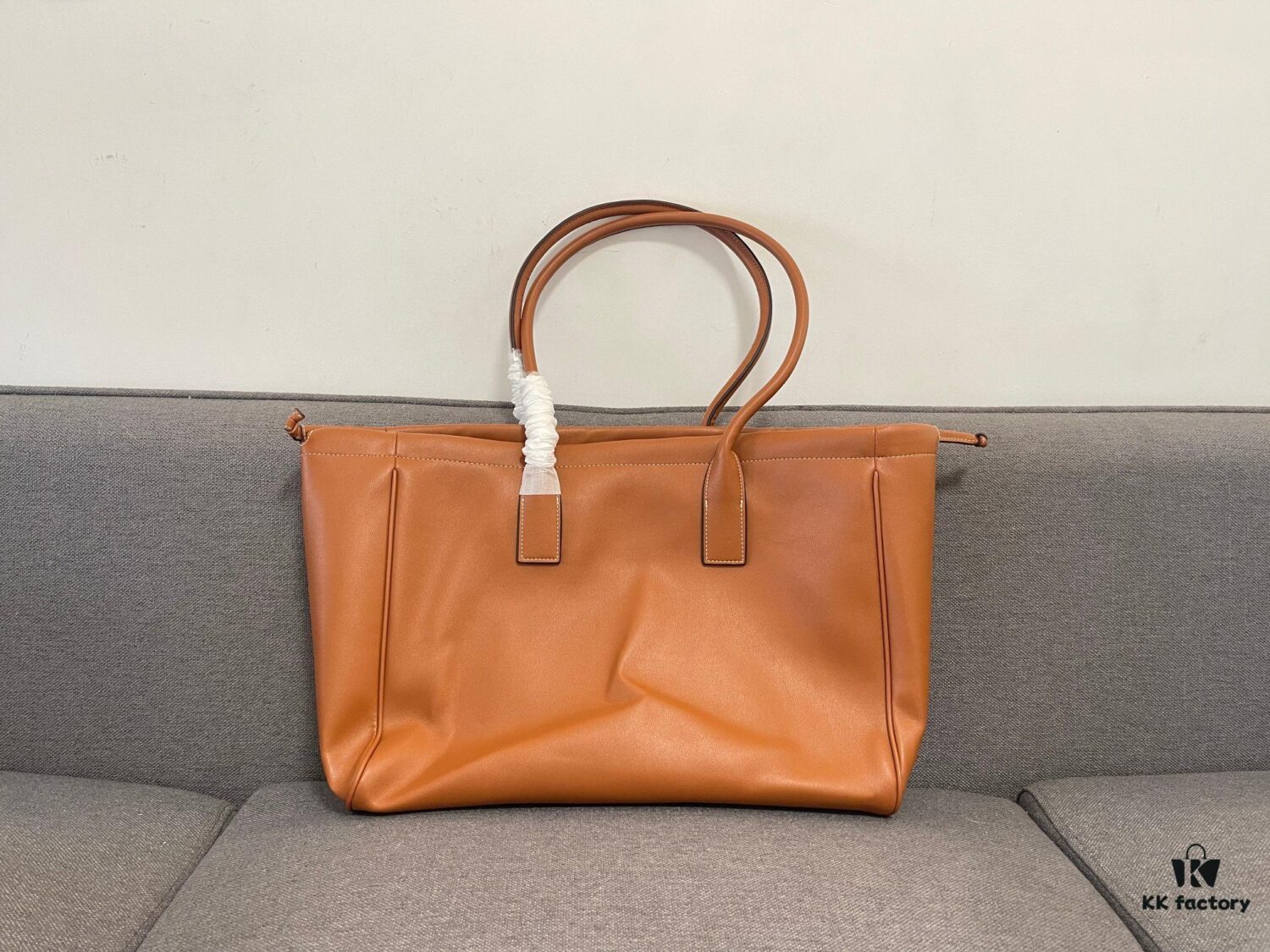 6930abb66e68136f4d9acd52 CELINE CABAS TRIOMPHE Large Drawstring Tote Bag in Soft Leather
