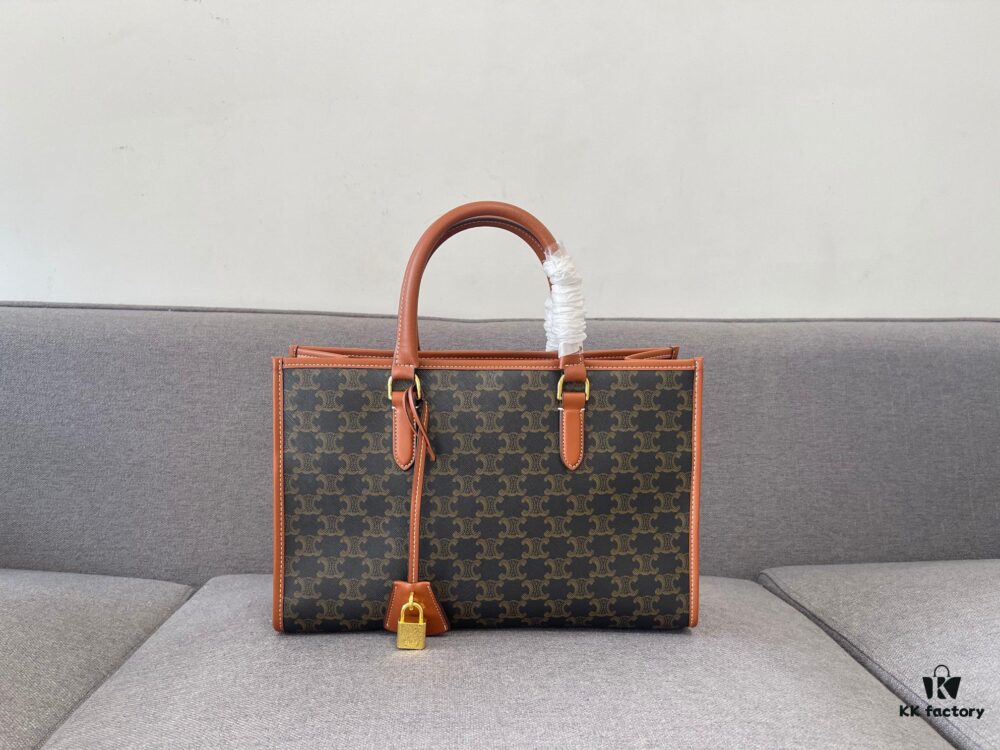 6930abc06e68136f4d9acd66 Small CELINE Spring-Summer Horizontal CABAS Tote Bag, Versatile and Stylish, Newly Released Compact Size | Classic Triumph Monogram Collection, Unisex Design, Highly Recommended by Bloggers and Celebrities