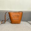 6930abd26e68136f4d9acd80 CELINE Spring Summer New Arrival CUIR Bucket Bag with Arc de Triomphe Embossed Logo, Sophisticated and Mature Design