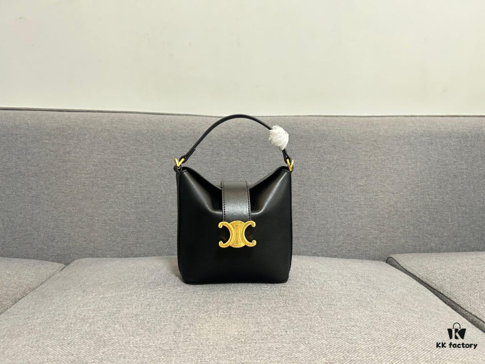 6930abe26e68136f4d9acd9c CELINE New Fries Bag, Smooth PVC Cowhide Two Styles, Original Hardware, Exquisitely Compact Design, Handheld or Crossbody, Holds Small Items, Stunning Look