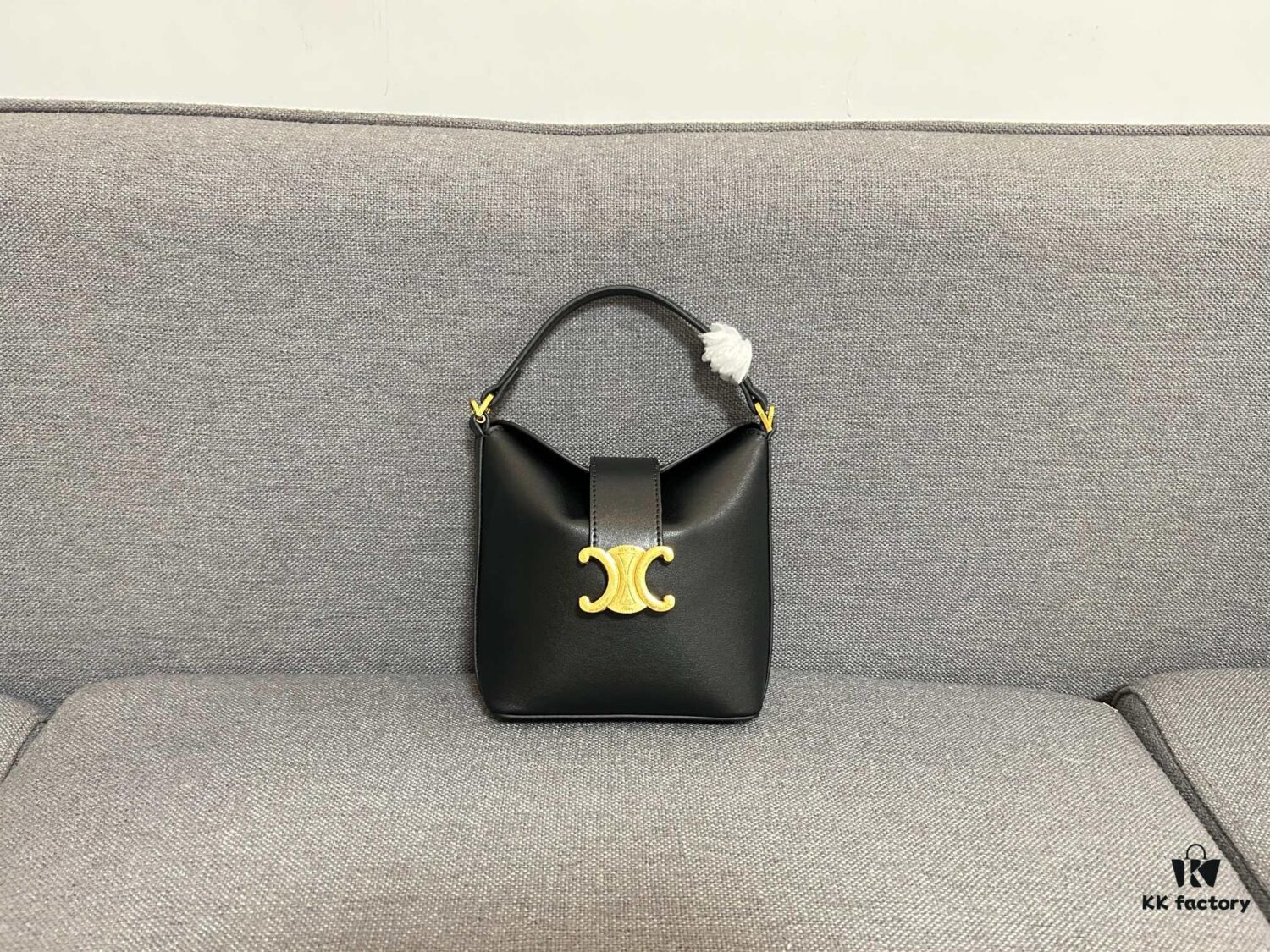 6930abe36e68136f4d9acd9f CELINE New Fries Bag, Smooth PVC Cowhide Two Styles, Original Hardware, Exquisitely Compact Design, Handheld or Crossbody, Holds Small Items, Stunning Look