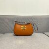 6930abf06e68136f4d9acdb6 CELINE Triumph Arch TILLY Logo-Print Leather Handbag