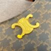 6930abf96e68136f4d9acdc3 CELINE Triumph Arch TILLY Logo-Print Leather Handbag