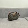 6930abfa6e68136f4d9acdc4 CELINE Triumph Arch TILLY Logo-Print Leather Handbag