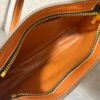 6930abfc6e68136f4d9acdc6 CELINE Triumph Arch TILLY Logo-Print Leather Handbag