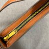 6930abfc6e68136f4d9acdc8 CELINE Triumph Arch TILLY Logo-Print Leather Handbag