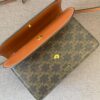 6930ac046e68136f4d9acdd5 CELINE Envelope Bag – Snap Closure Tri-Compartment Design, Everyday Versatile Essential