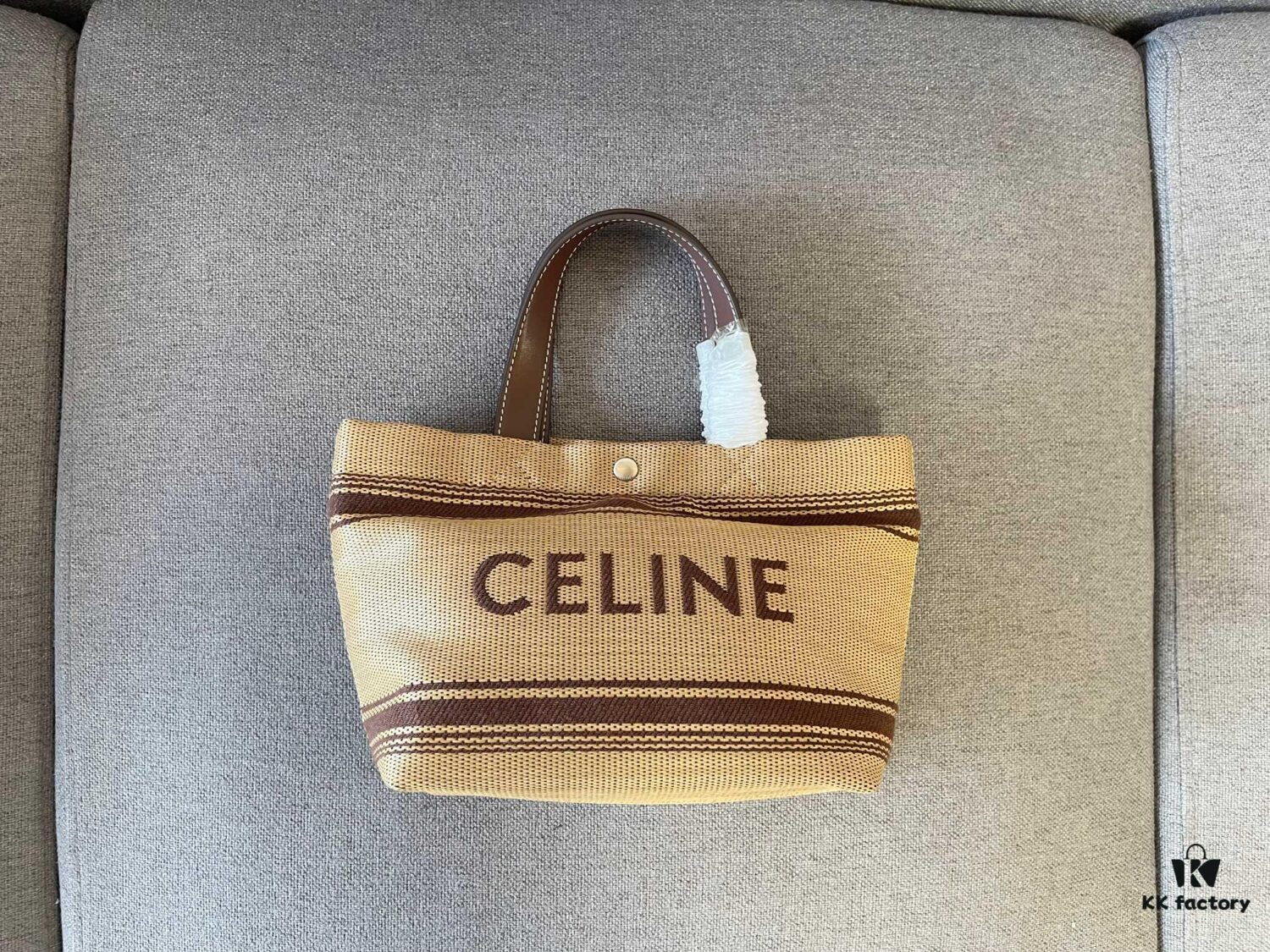 6930ac406e68136f4d9ace38 New Arrival CELINE 24's New Woven Tote Bag - Mini Leather Trim, Color-Blocked Logo Closure, Handheld, Shoulder & Crossbody Wear