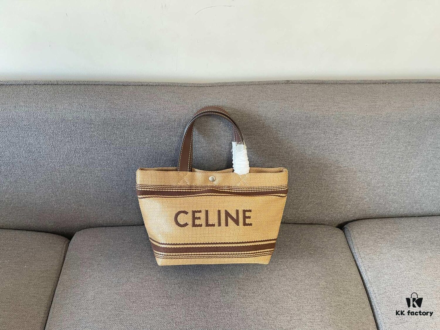 6930ac426e68136f4d9ace3b New Arrival CELINE 24's New Woven Tote Bag - Mini Leather Trim, Color-Blocked Logo Closure, Handheld, Shoulder & Crossbody Wear